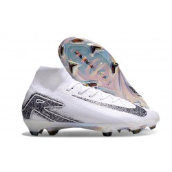 Nike Mercurial Superfly 10 Elite FG Blanc Noir