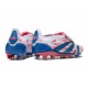 adidas Predator Elite Foldover Tongue FG Blanc Ftwr Bleu Solaire Rose