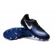 Chaussures De Football - Nike Magista Opus II FG - Bleu Noir Blanc