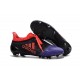 Nouvelles Crampons Adidas X 16+ Purechaos FG/AG Noir Violet Orange