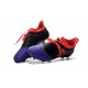 Nouvelles Crampons Adidas X 16+ Purechaos FG/AG Noir Violet Orange