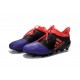 Nouvelles Crampons Adidas X 16+ Purechaos FG/AG Noir Violet Orange