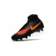 Chaussures de football - Nouveau Nike - Magista Obra II FG Noir Orange