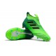 Chaussure de Foot Adidas ACE 17+ Purecontrol FG 2017 Vert solaire Noir Vert