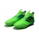 Chaussure de Foot Adidas ACE 17+ Purecontrol FG 2017 Vert solaire Noir Vert