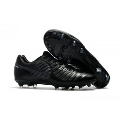 Nike Tiempo Legend VII FG - Chaussures de Football pour Hommes Tout Noir