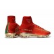 Chaussures de Foot Pas Cher Nike Mercurial Superfly V FG - Rouge Or