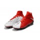 Chaussure de Neymar Nike Hypervenom Phantom DF FG Pour Homme Rouge Blanc