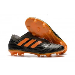 Chaussures de Football pour Hommes Adidas Nemeziz 17+ 360 Agility FG Noir Orange