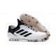 Chaussures de Football Pas Cher - Adidas Copa 18.1 FG Blanc Noir Tactile Gold Metallic