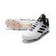 Chaussures de Football Pas Cher - Adidas Copa 18.1 FG Blanc Noir Tactile Gold Metallic