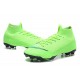 Chaussures football Nike Mercurial Superfly VI 360 Elite FG pour Hommes Vert Noir