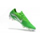 Nouveau Crampons de Football Nike Mercurial Vapor XII Elite FG Argent Vert