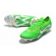 Nouveau Crampons de Football Nike Mercurial Vapor XII Elite FG Argent Vert