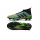 Chaussures Football Homme - Adidas Predator 18.1 FG Vert Noir Jaune