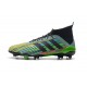 Chaussures Football Homme - Adidas Predator 18.1 FG Vert Noir Jaune