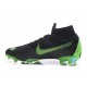 Nouveau Chaussures Football Nike Mercurial Superfly 6 360 Elite FG Vert Noir