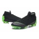 Nouveau Chaussures Football Nike Mercurial Superfly 6 360 Elite FG Vert Noir