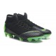 Nouveau Chaussures Football Nike Mercurial Superfly 6 360 Elite FG Vert Noir