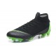 Nouveau Chaussures Football Nike Mercurial Superfly 6 360 Elite FG Vert Noir