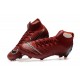 Chaussures football Nike Mercurial Superfly VI 360 Elite FG pour Hommes Vin Rouge