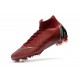 Chaussures football Nike Mercurial Superfly VI 360 Elite FG pour Hommes Vin Rouge