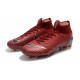 Chaussures football Nike Mercurial Superfly VI 360 Elite FG pour Hommes Vin Rouge