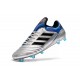 Chaussures de Football Pas Cher - Adidas Copa 18.1 FG Argent Métallique Noir Bleu