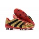 Chaussures de Football Adidas Predator Accelerator Electricity FG Or Rouge Noir