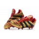 Chaussures de Football Adidas Predator Accelerator Electricity FG Or Rouge Noir