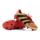 Chaussures de Football Adidas Predator Accelerator Electricity FG Or Rouge Noir