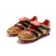 Chaussures de Football Adidas Predator Accelerator Electricity FG Or Rouge Noir