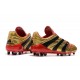 Chaussures de Football Adidas Predator Accelerator Electricity FG Or Rouge Noir