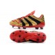 Chaussures de Football Adidas Predator Accelerator Electricity FG Or Rouge Noir