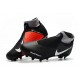 Nouvelles Chaussures de Football Nike Phantom VSN Elite DF FG Noir Rouge Blanc