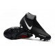 Nouvelles Chaussures de Football Nike Phantom VSN Elite DF FG Noir Rouge Blanc