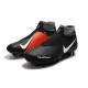 Nouvelles Chaussures de Football Nike Phantom VSN Elite DF FG Noir Rouge Blanc