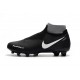 Nouvelles Chaussures de Football Nike Phantom VSN Elite DF FG Noir Rouge Blanc