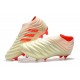 Neuf Crampons De Football Adidas Copa 19+ FG Blanc Cassé Rouge Solaire