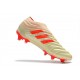 Neuf Crampons De Football Adidas Copa 19+ FG Blanc Cassé Rouge Solaire