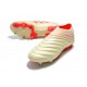 Neuf Crampons De Football Adidas Copa 19+ FG Blanc Cassé Rouge Solaire