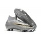 Crampons De Football Nike Mercurial Superfly VI 360 Elite FG Argent Noir