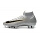 Crampons De Football Nike Mercurial Superfly VI 360 Elite FG Argent Noir