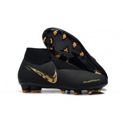 Nouvelles Chaussures de Football Nike Phantom VSN Elite DF FG Black Lux